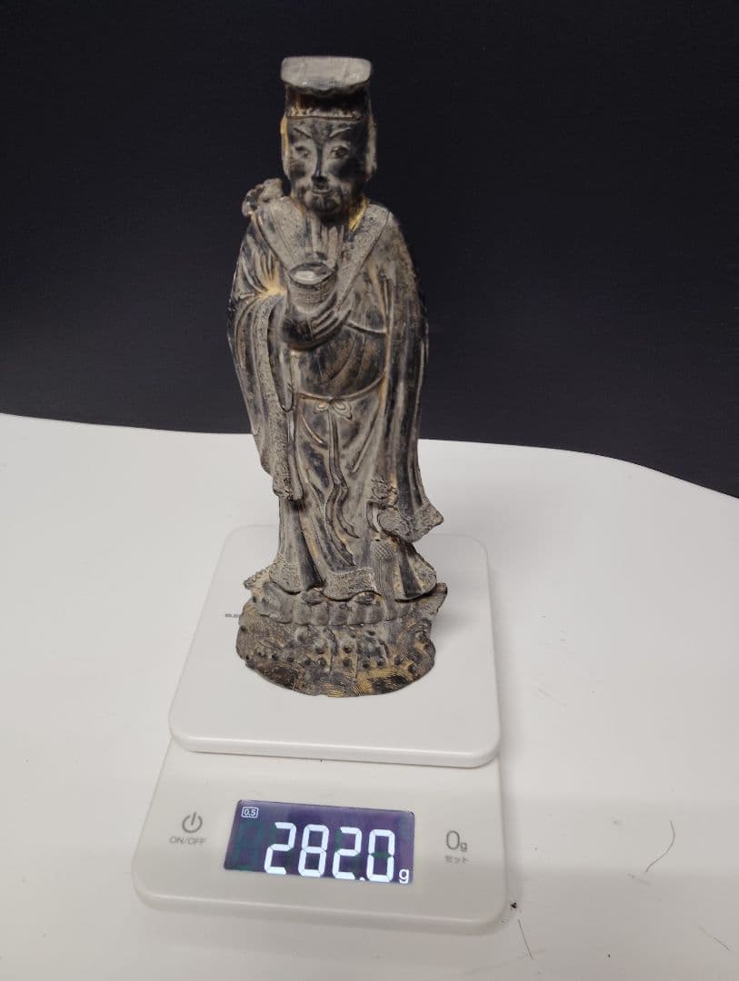 中国美術 菩薩墨 書道 骨董品 彫刻 オブジェ 仏像 中国墨