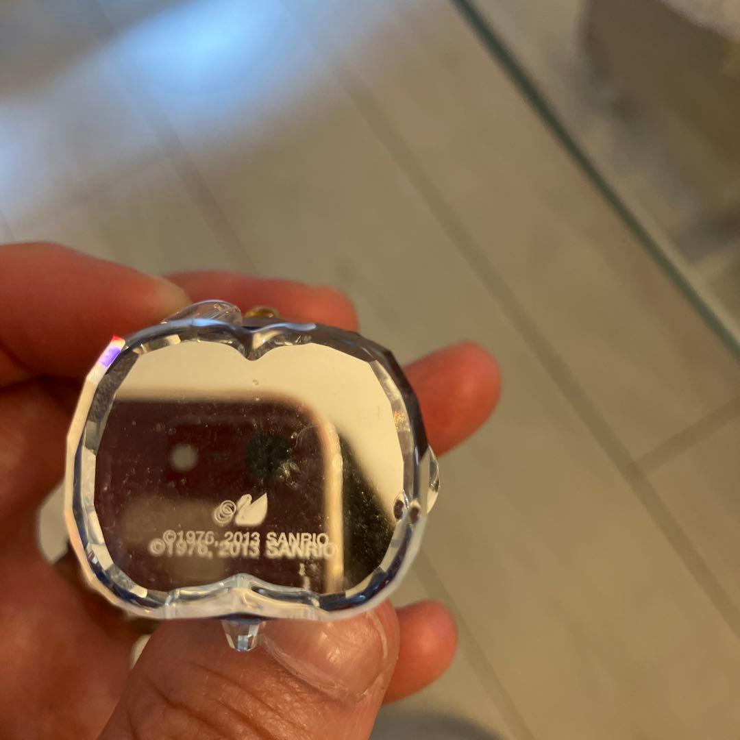 ハローキティ クリスタルフィギュア スワロフスキー 2013限定 希少