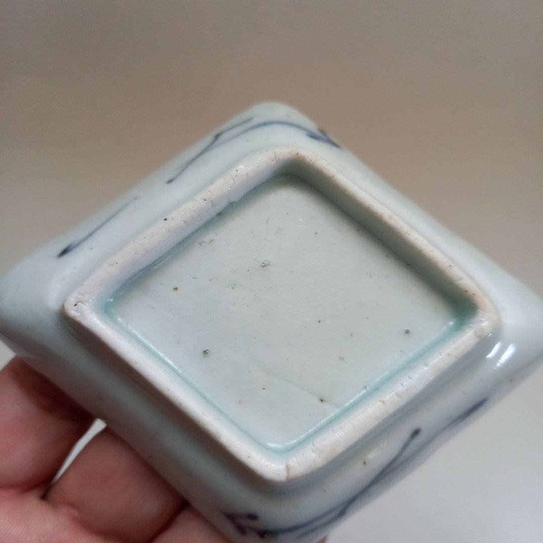 古伊万里　小皿　手塩皿　コンニャク印判　江戸骨董