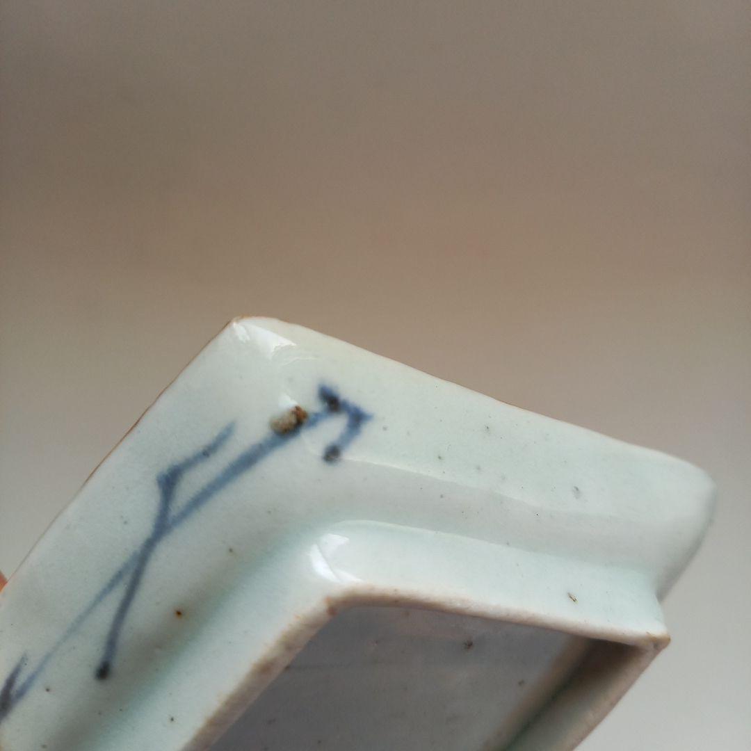 古伊万里　小皿　手塩皿　コンニャク印判　江戸骨董