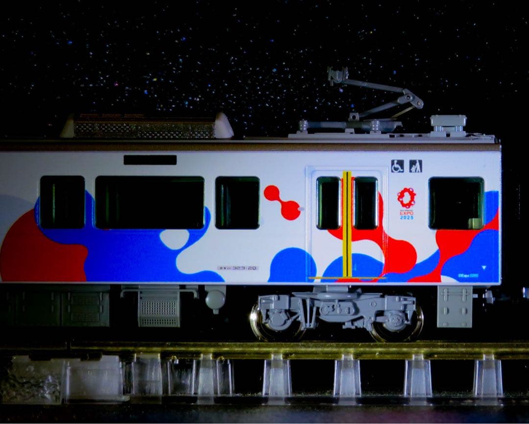 KATO 323系<大阪・関西万博ラッピング列車>【新品,未使用品】