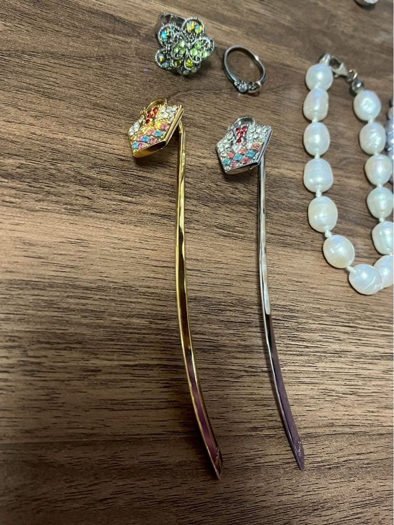 10★遺品整理★パールネックレス★指輪★ブレスレットなど