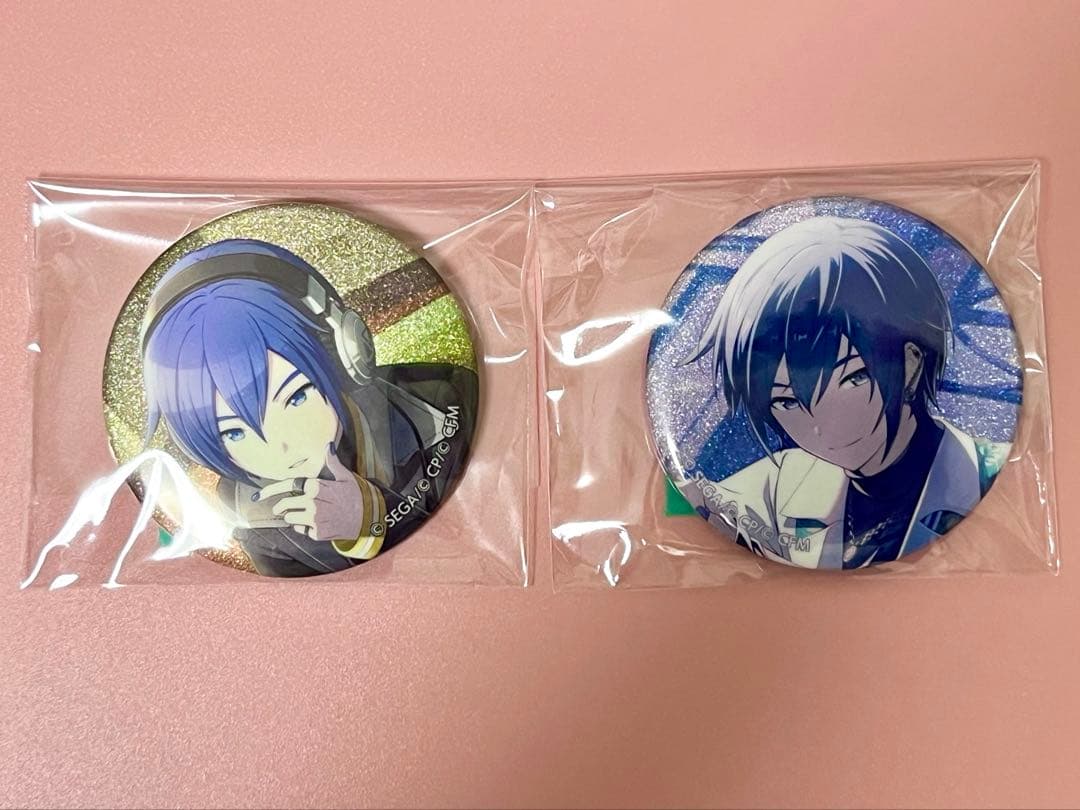 プロセカ KAITO グリ缶 グリッター缶バッジ 42a - メルカリ