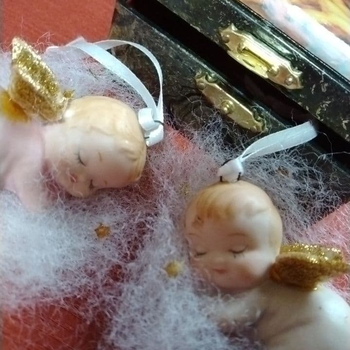 プリンス・エドワード島ヴィンテージ・ヴィクトリアン♡手作りビスク