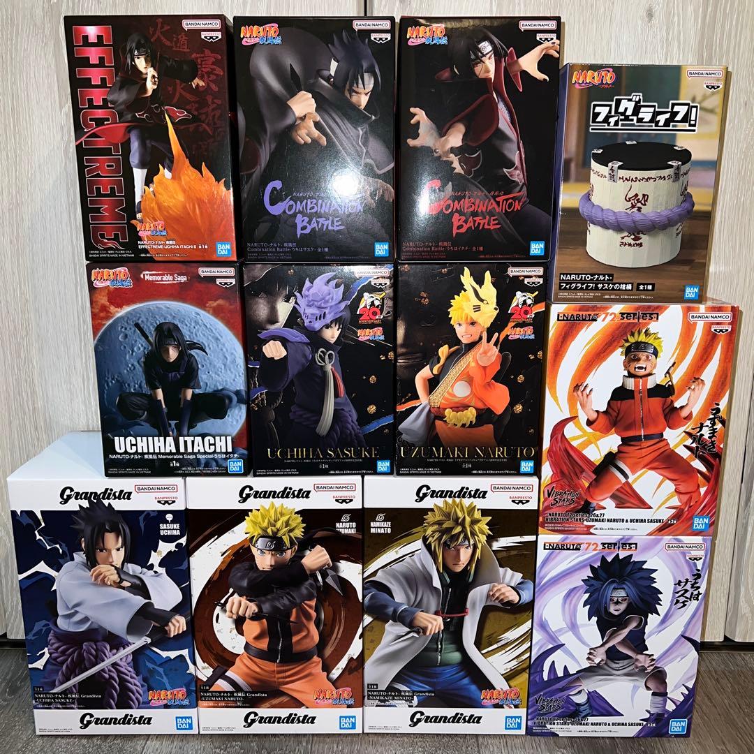 NARUTOフィギュアセット ナルト サスケ イタチ ミナト 暁 人気 最新