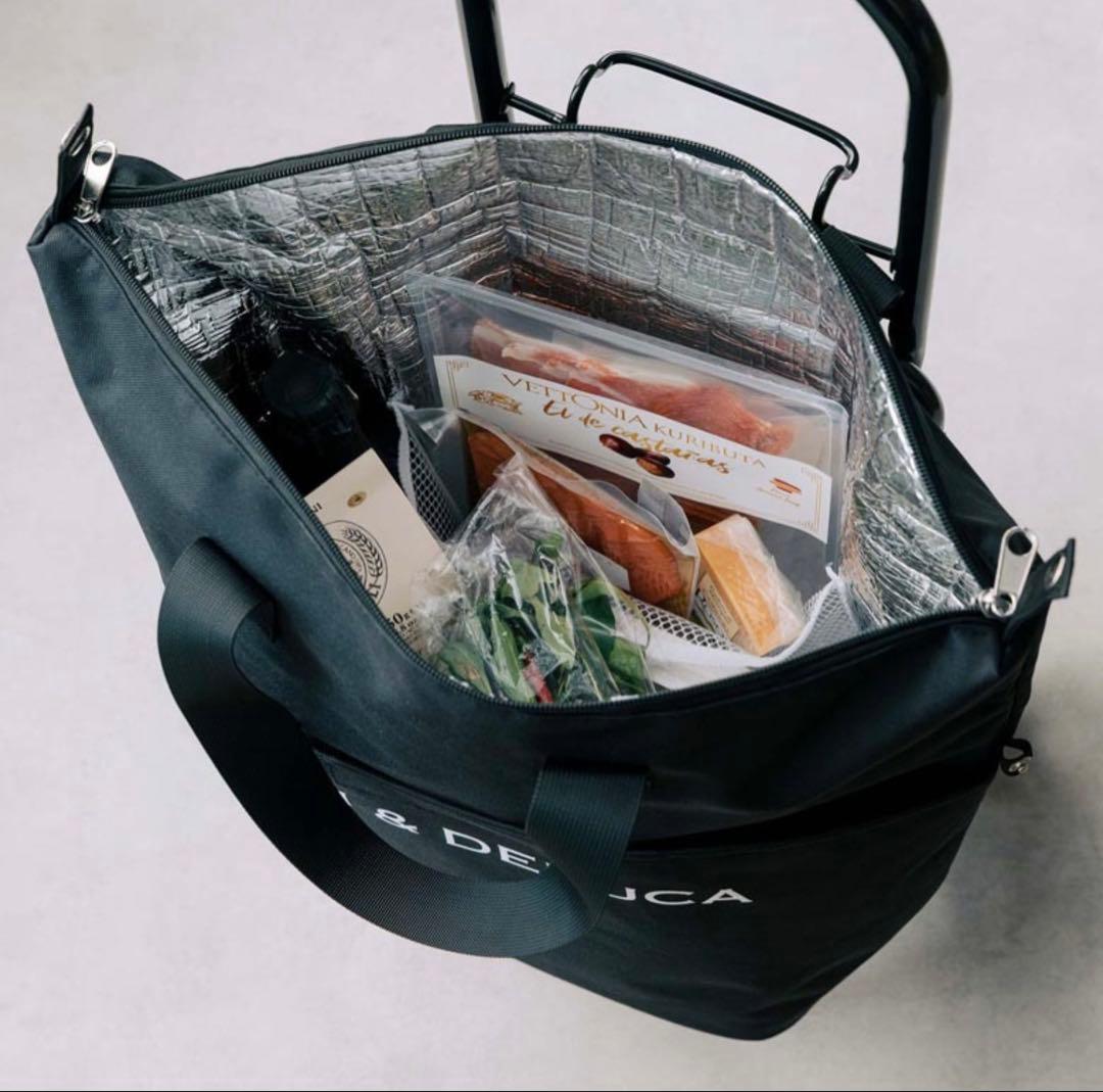 DEAN & DELUCAショッピングキャリー✨ブラック 2025