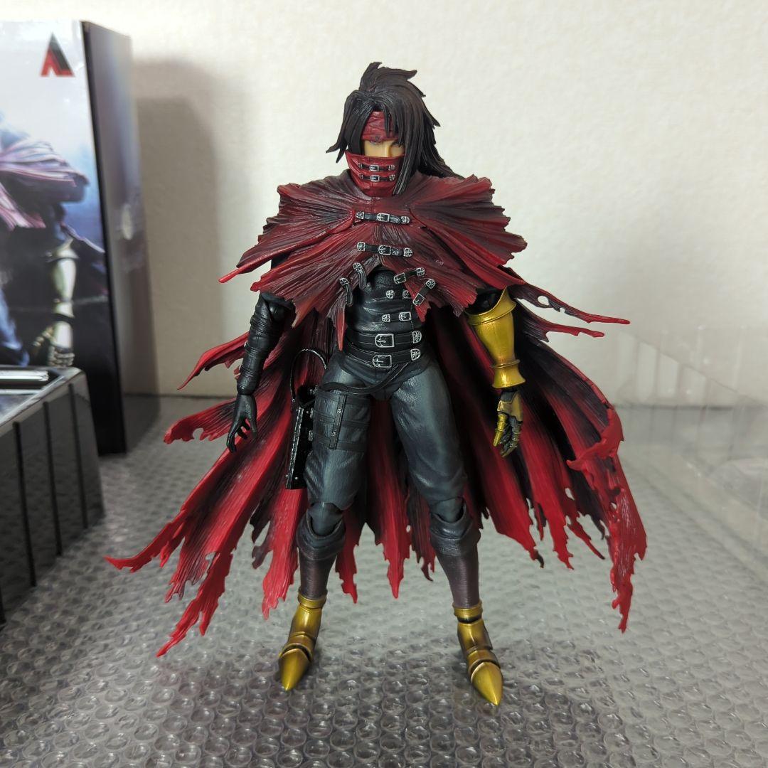 【希少】プレイアーツ改 ヴィンセント ファイナルファンタジーⅦ AC フィギュア