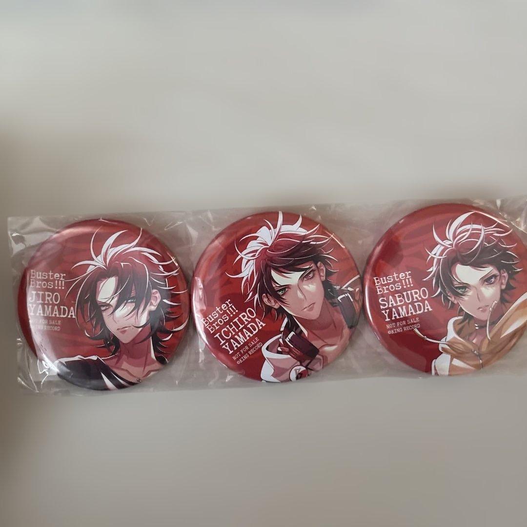 ヒプノシスマイク　イケブクロ　アクリルブロック&缶バッジ