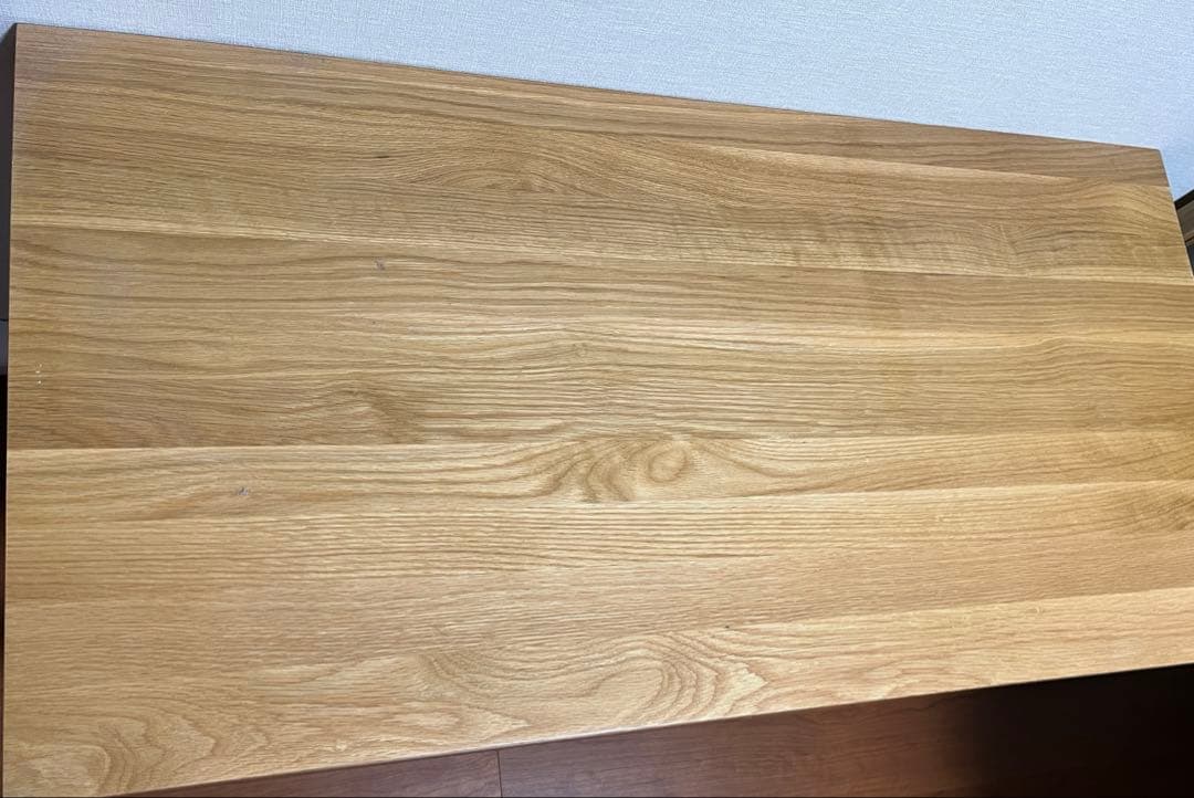 美品【無印良品！1.デスク、2.キャビネット、3.チェア - 3点セット】