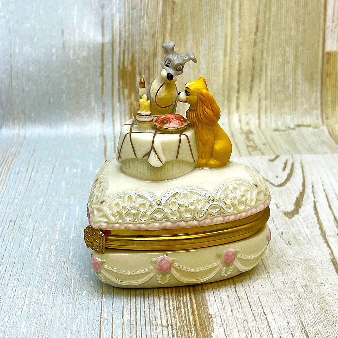 わんわん物語 レディー トランプ レノックス LENOX ヒンジボックス