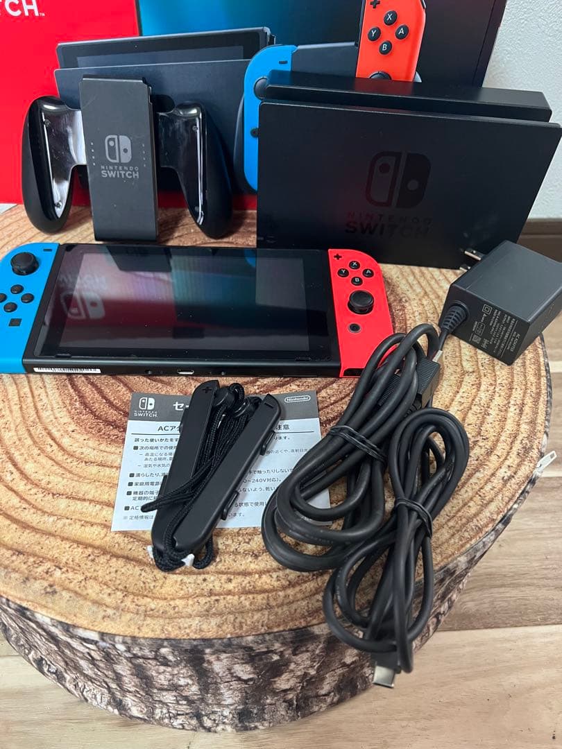 Nintendo Switch ニンテンドースイッチ本体　ネオン⑥