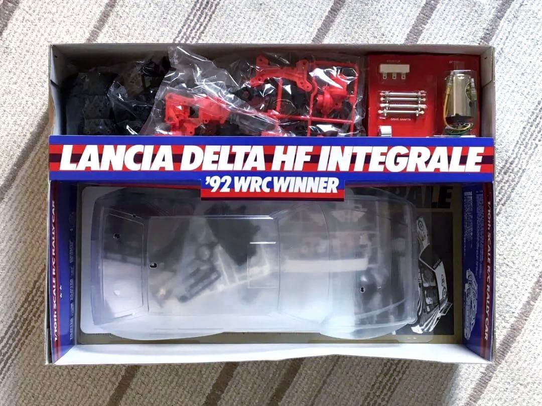 ヴィンテージ 当時モノ タミヤ RC 1/10 ランチア デルタ インテグラーレ
