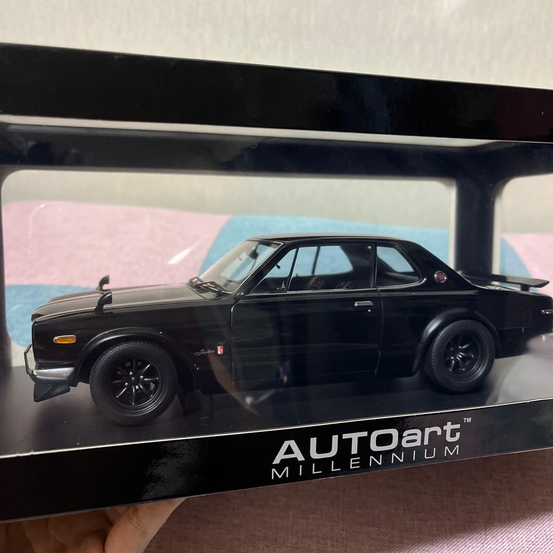 オートアート Nissan gt-r KPGC10 1/18 ブラック 希少！