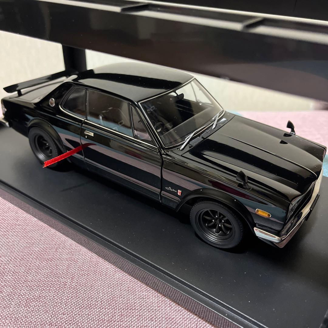 オートアート Nissan gt-r KPGC10 1/18 ブラック 希少！