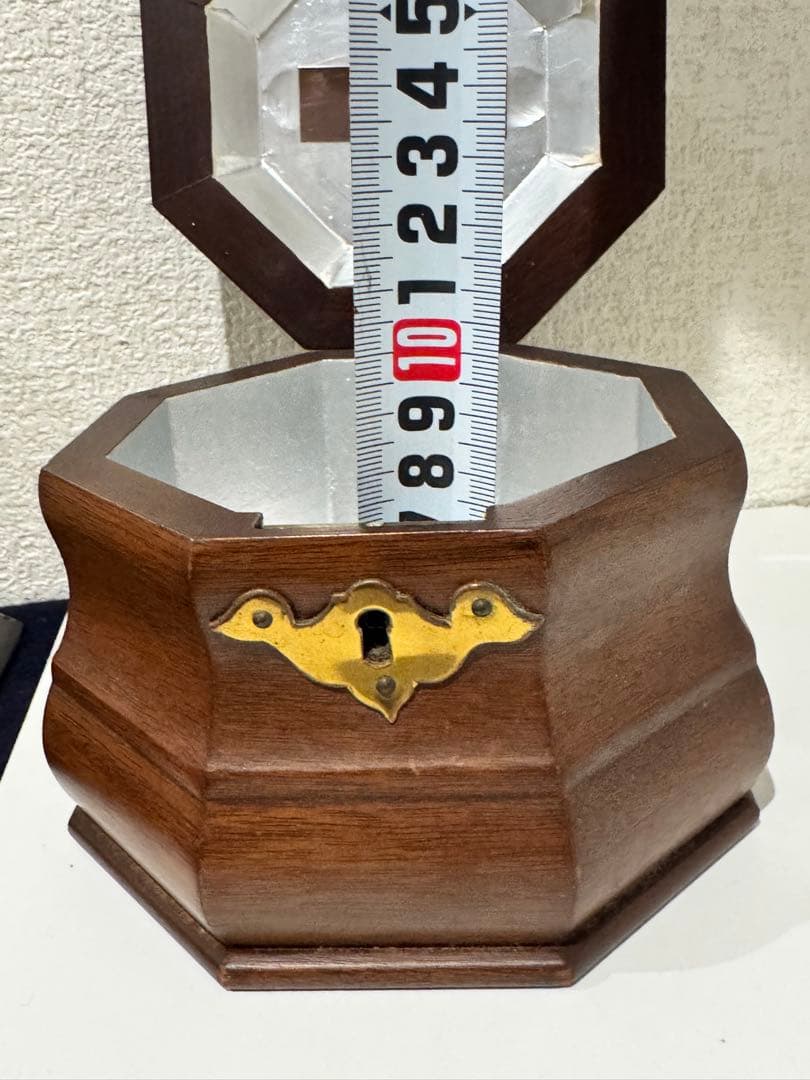 WILLIAMSBURG コロニアルマホガニー製ウィリアムズバーグティーキャディ