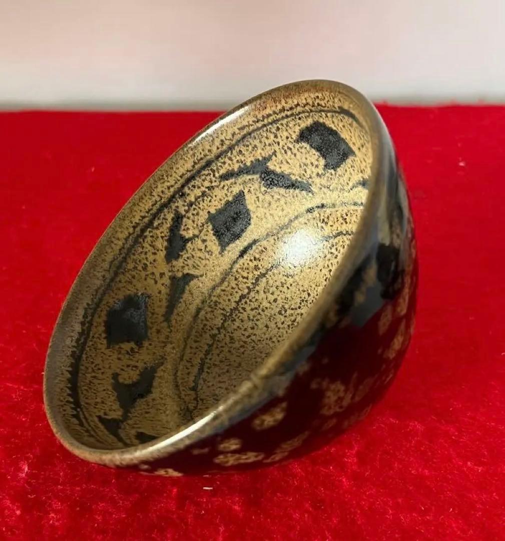 天目茶碗 禾目 建盞 茶道具 建窯。BL2-5-53 美術品・アンティーク