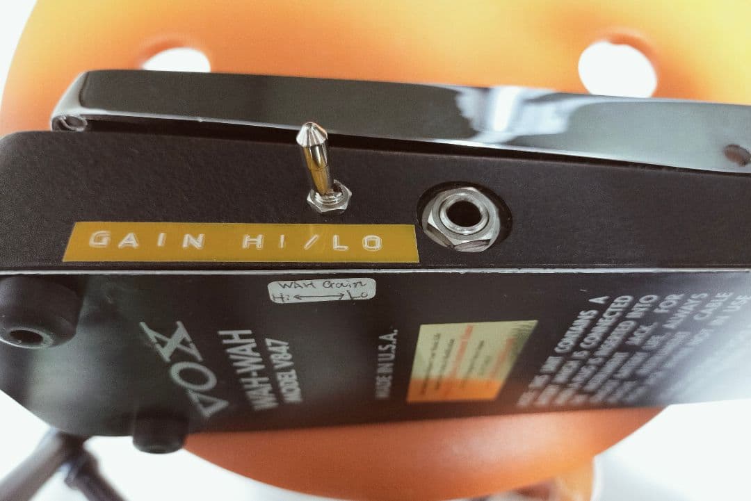 Vox ワウペダル V847 シブヤ楽器モディファイ