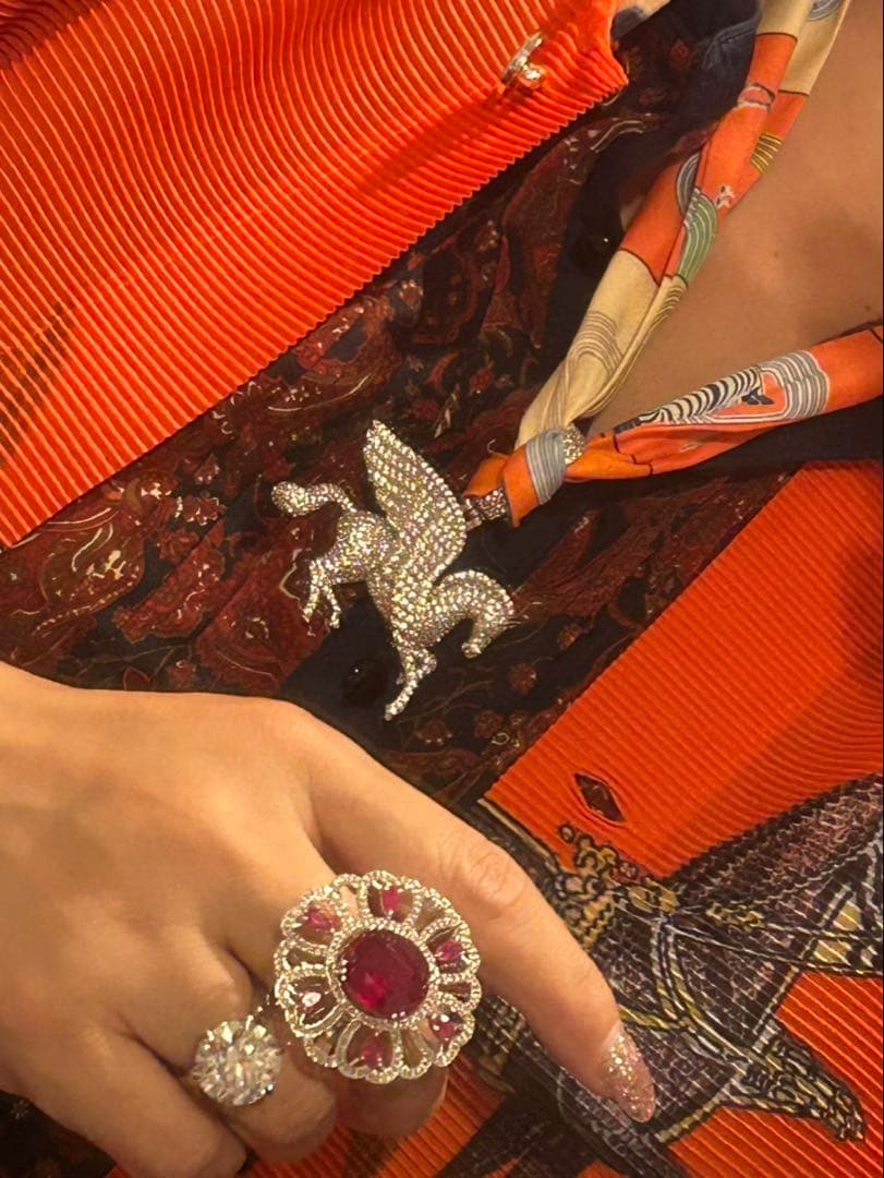 nanini❣️￼ペガサスモチーフペンダントトップ　チャーム