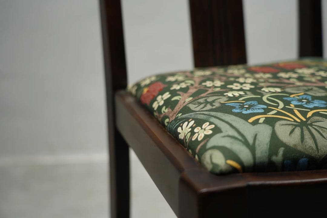 英国 アンティーク チェア 椅子 ウィリアムモリス 良品 ケルムス