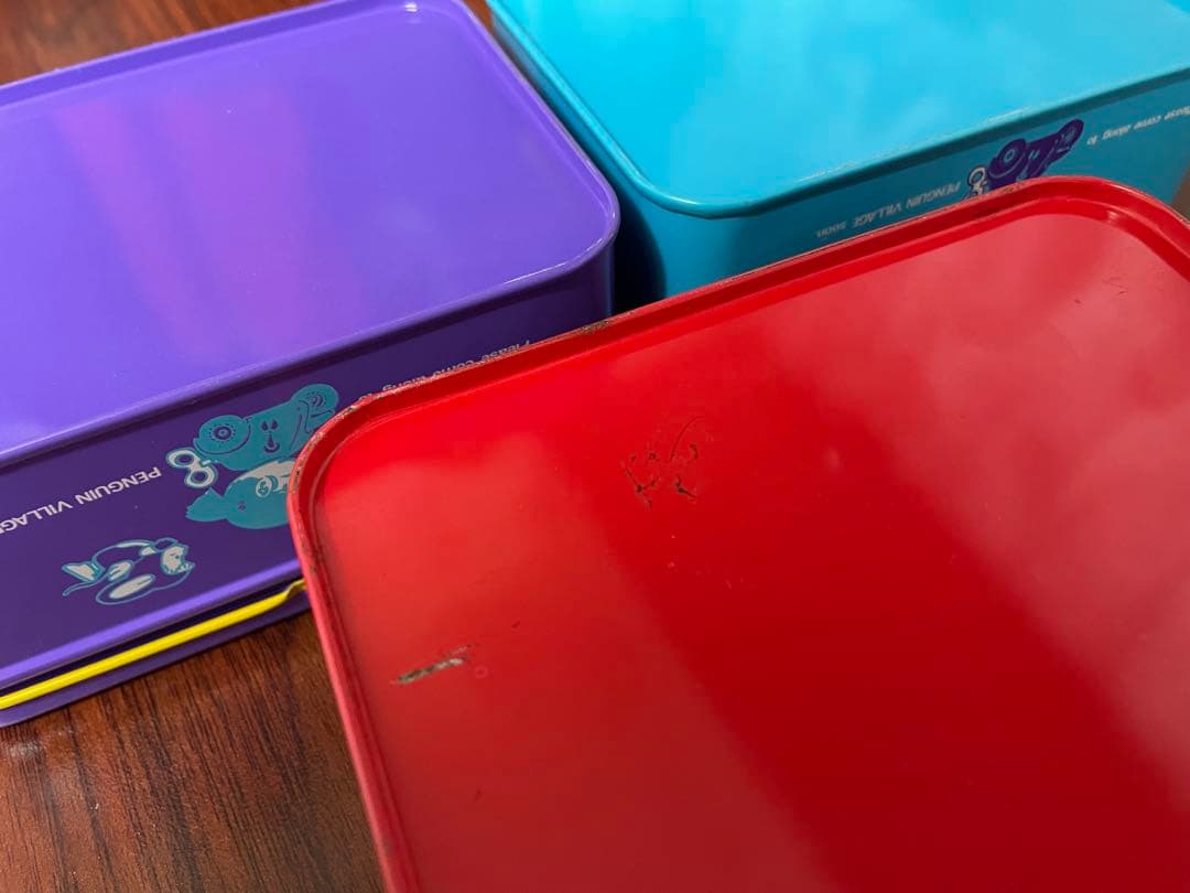 Dr.スランプ　アラレちゃん　ケース 缶　当時物　レア　希少　鳥山明　まとめ売り