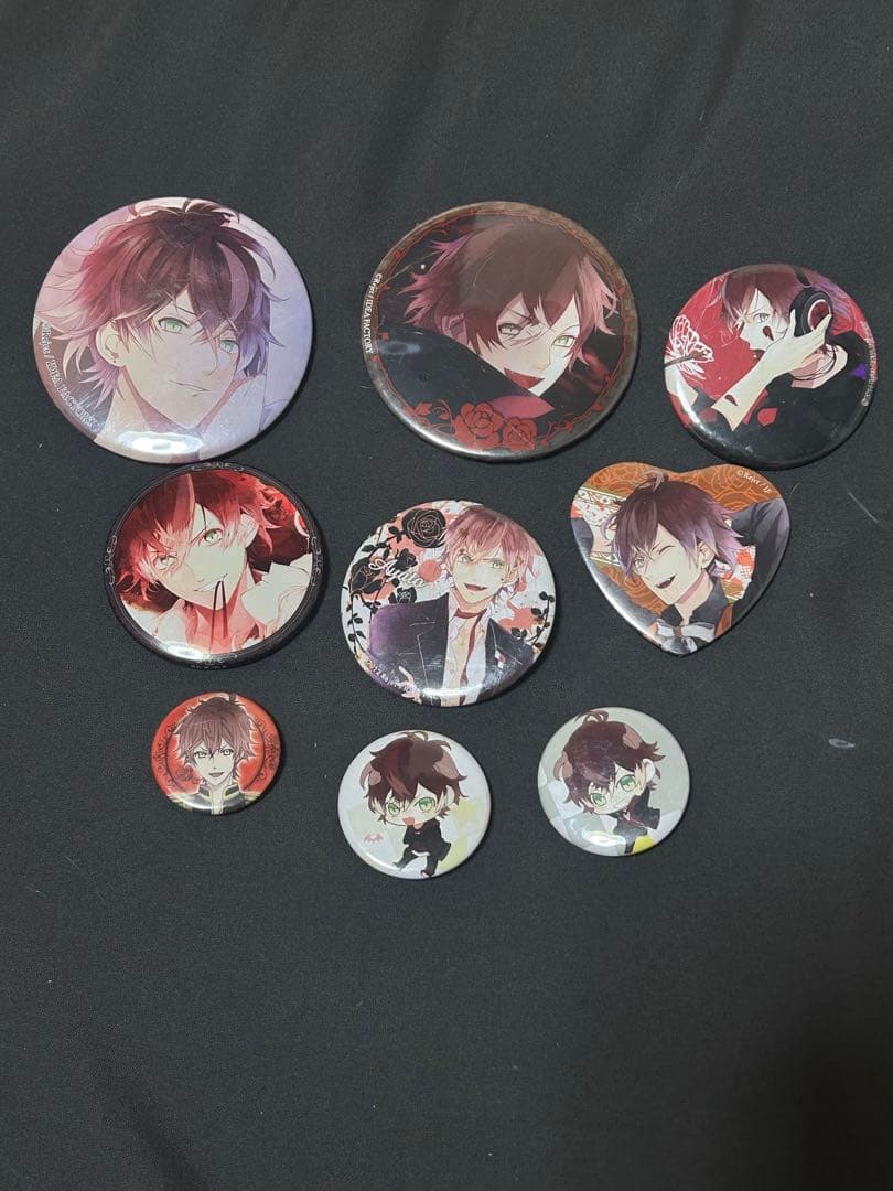 DIABOLIKLOVERS逆巻アヤト 推し缶バッジ他まとめ売り　セット