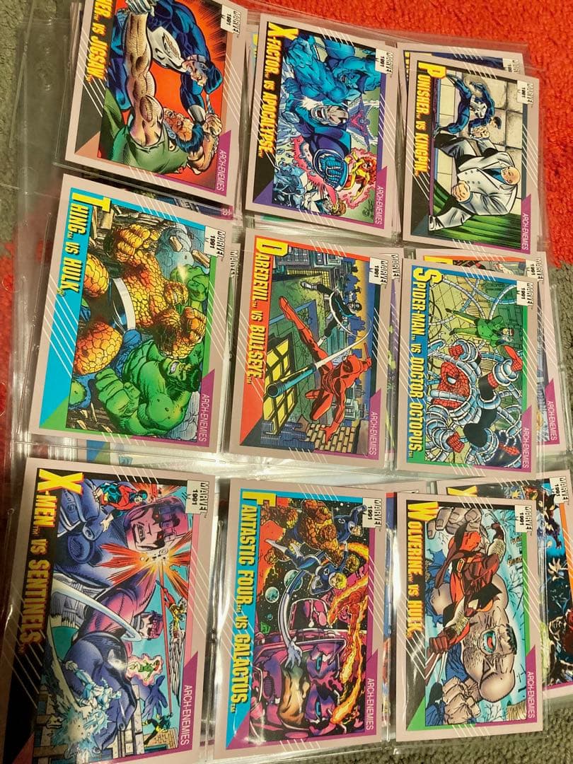 1991 マーベル・ユニバース シリーズ2 レギュラーカード全162種