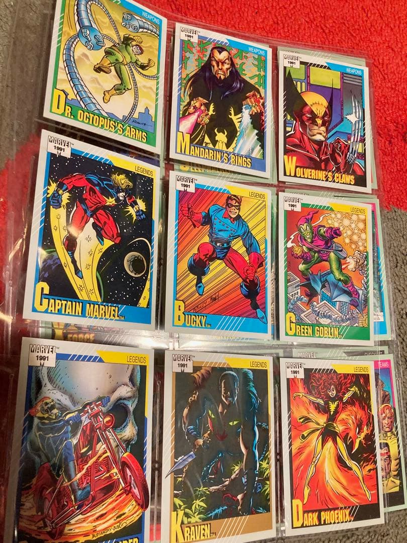 1991 マーベル・ユニバース シリーズ2 レギュラーカード全162種