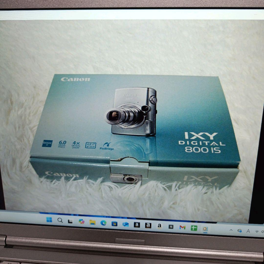 美品】Canon IXY DIGITAL 800 IS 付属品有 簡易動作確認