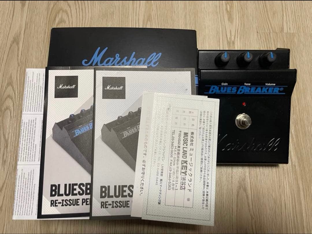 Marshall Bluesbreaker ブルースブレイカー オーバードライブ Marshall Blues Breaker レビュー：伝説のオーバードライブが奏でる魂
