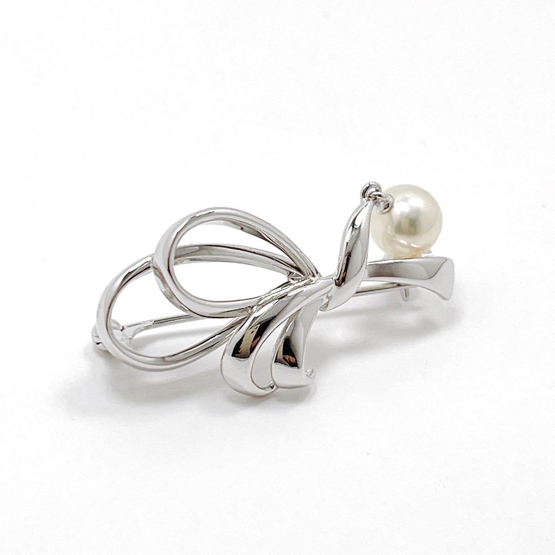 極美品✨MIKIMOTO ミキモトパールピンブローチコサージュ