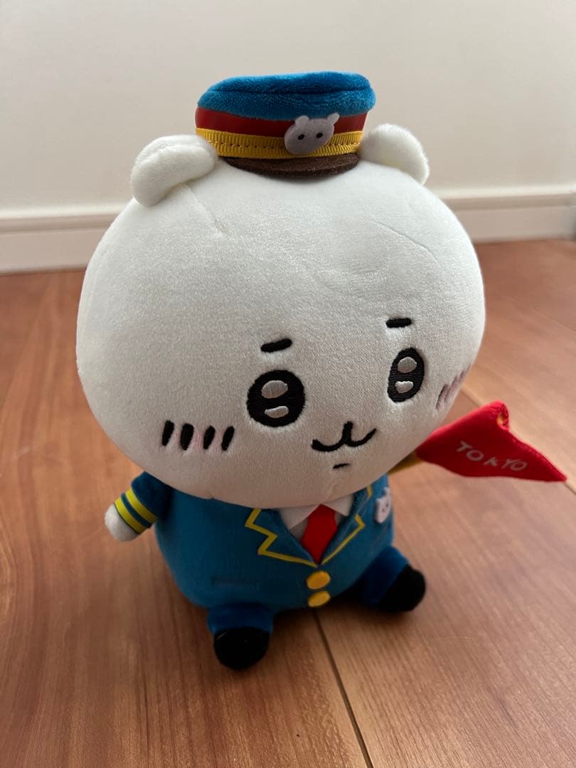 東京ちいかわステーション 駅員さんなぬいぐるみS ちいかわ ハチワレ