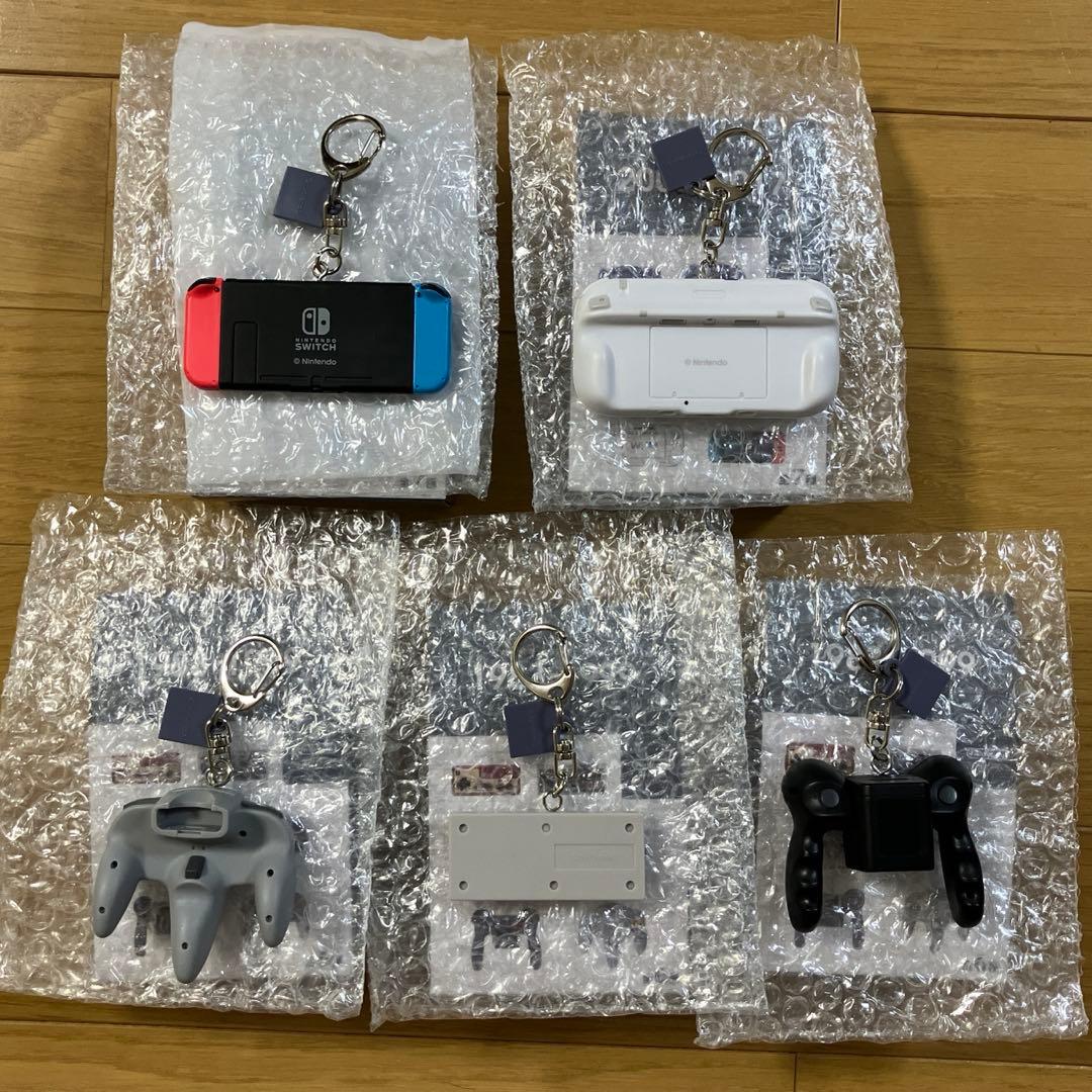 ニンテンドーミュージアム ゲームハードキーホルダーコレクション 5個