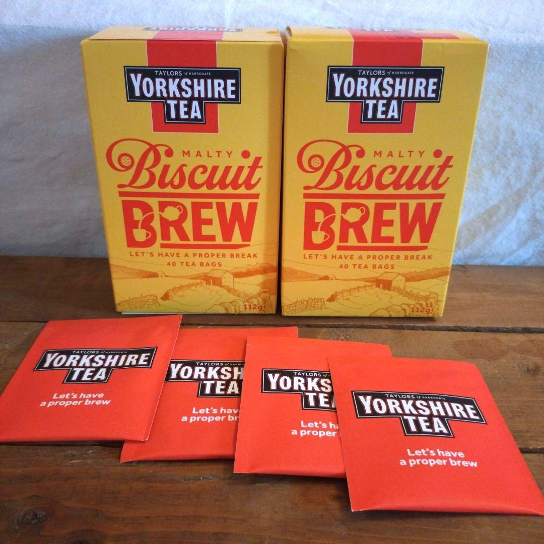 ☆ヨークシャーティー☆ビスケットブリュー☆イギリス☆YORKSHIRE TEA