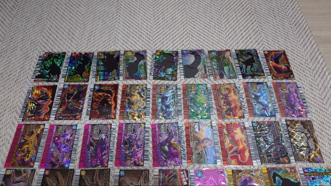 恐竜キング レアカード55枚セット(シークレット恐竜・秘密のたまご等有)