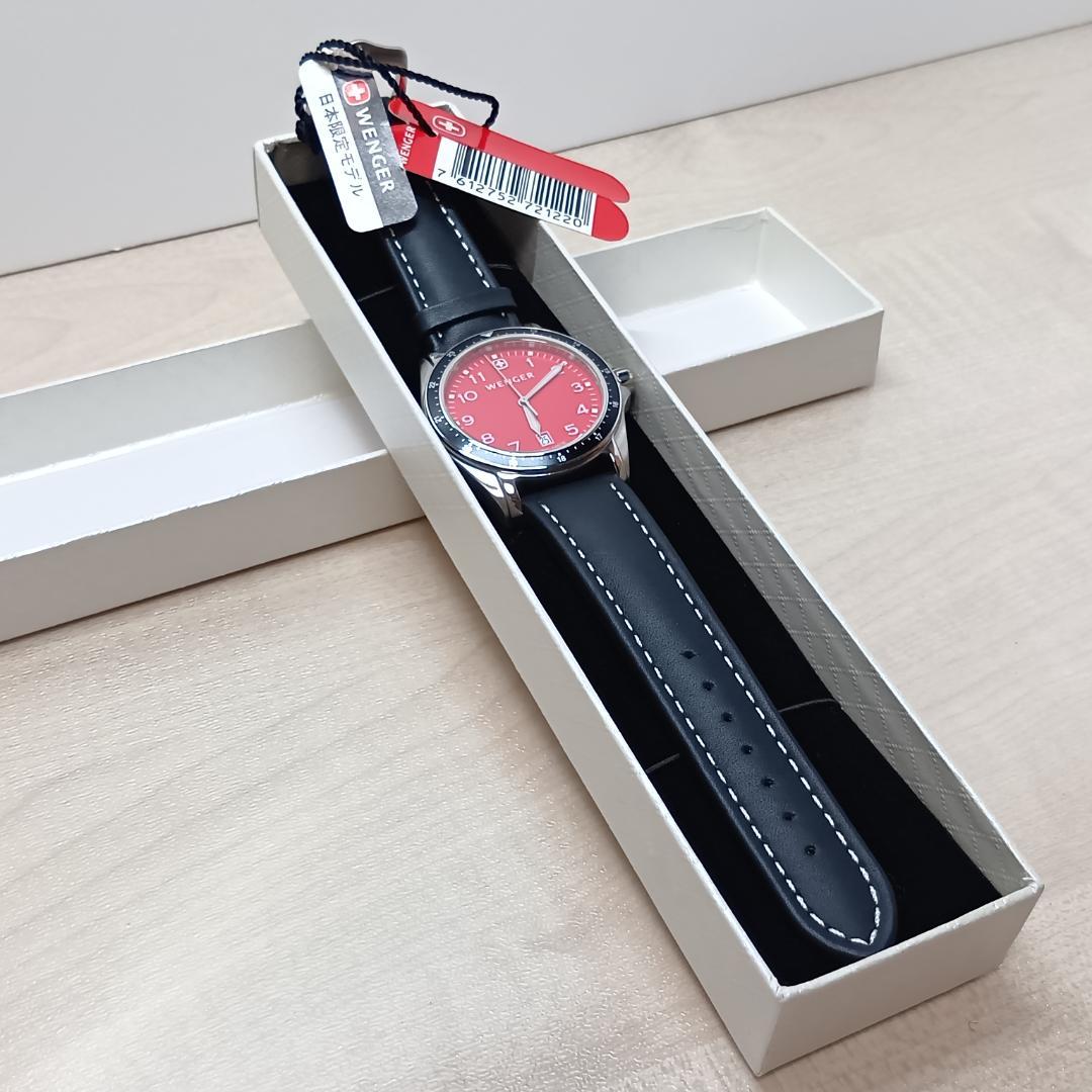 希少 限定品 未使用 ウェンガー Wenger 7212X クォーツ メンズ