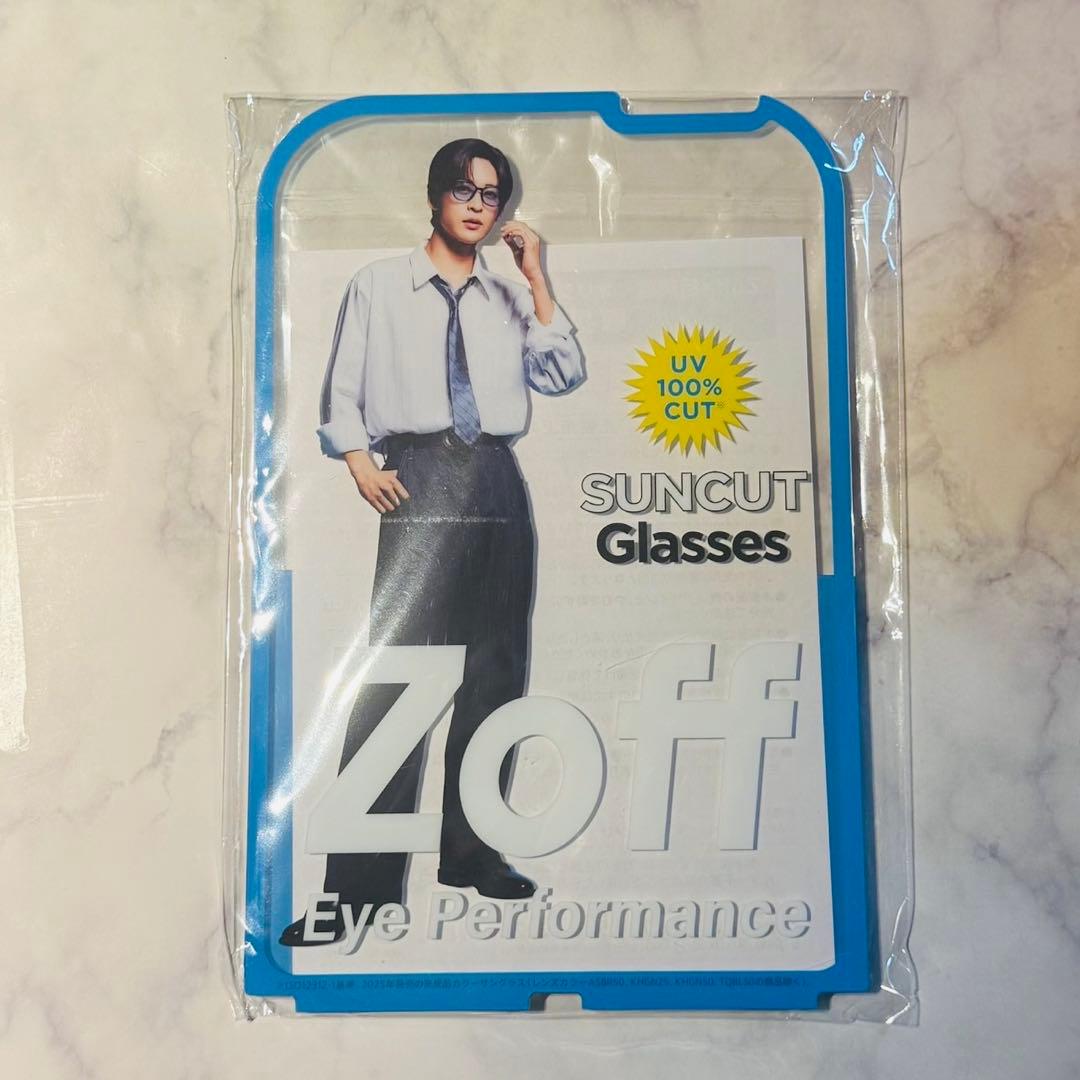 Zoff 目黒蓮 オリジナルアイウェアスタンド めめ SnowMan - メルカリ