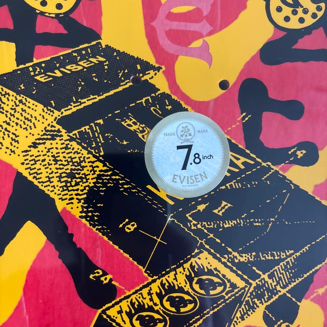 EVISEN KOTORA スケートボードデッキ 7.8インチ