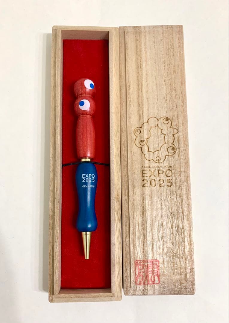 EXPO 2025 ミャクミャク 大屋根リング ボールペン EXPO 2025 木製