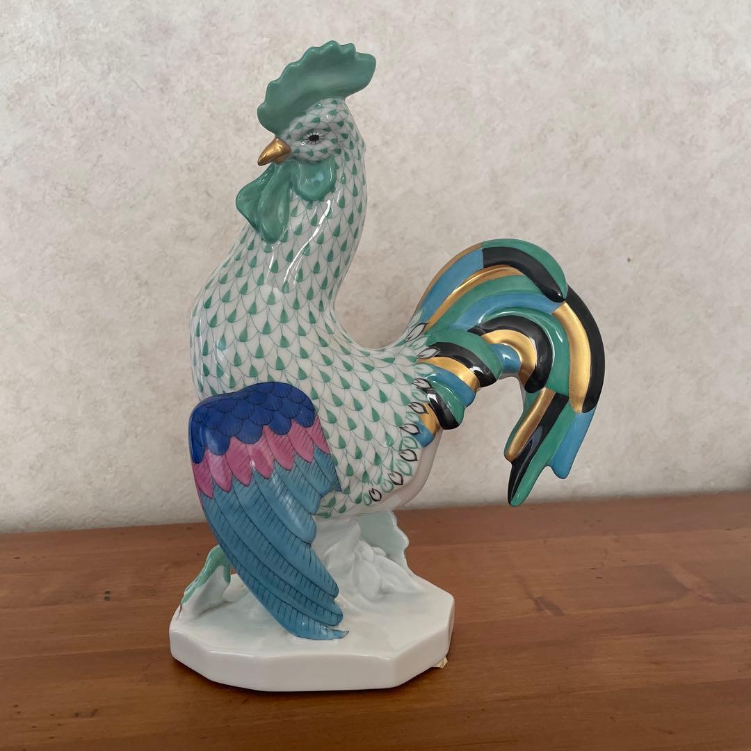 ヘレンド 鳥 陶器置物