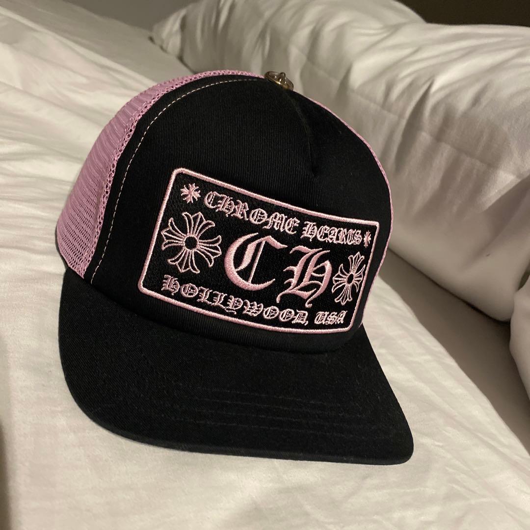 クロムハーツ メッシュキャップ ピンク