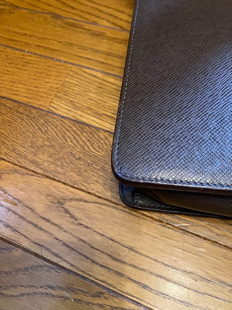ら*む様 Louis Vuitton ブリーフケース 中型 ブラウン LOUIS VUITTON
