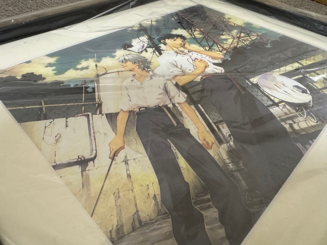 エヴァンゲリオン　複製原画　碇シンジ 渚カヲル