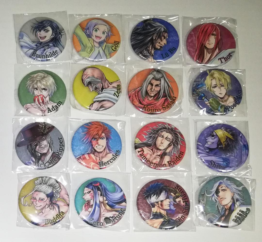 終末のワルキューレ ジャックザリッパー 缶バッジマグネット マンガ展