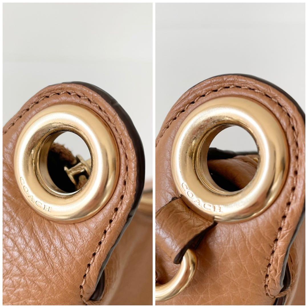 【新品】COACH ワンショルダーバッグ ホーボー ソフトレザー 肩掛け可能