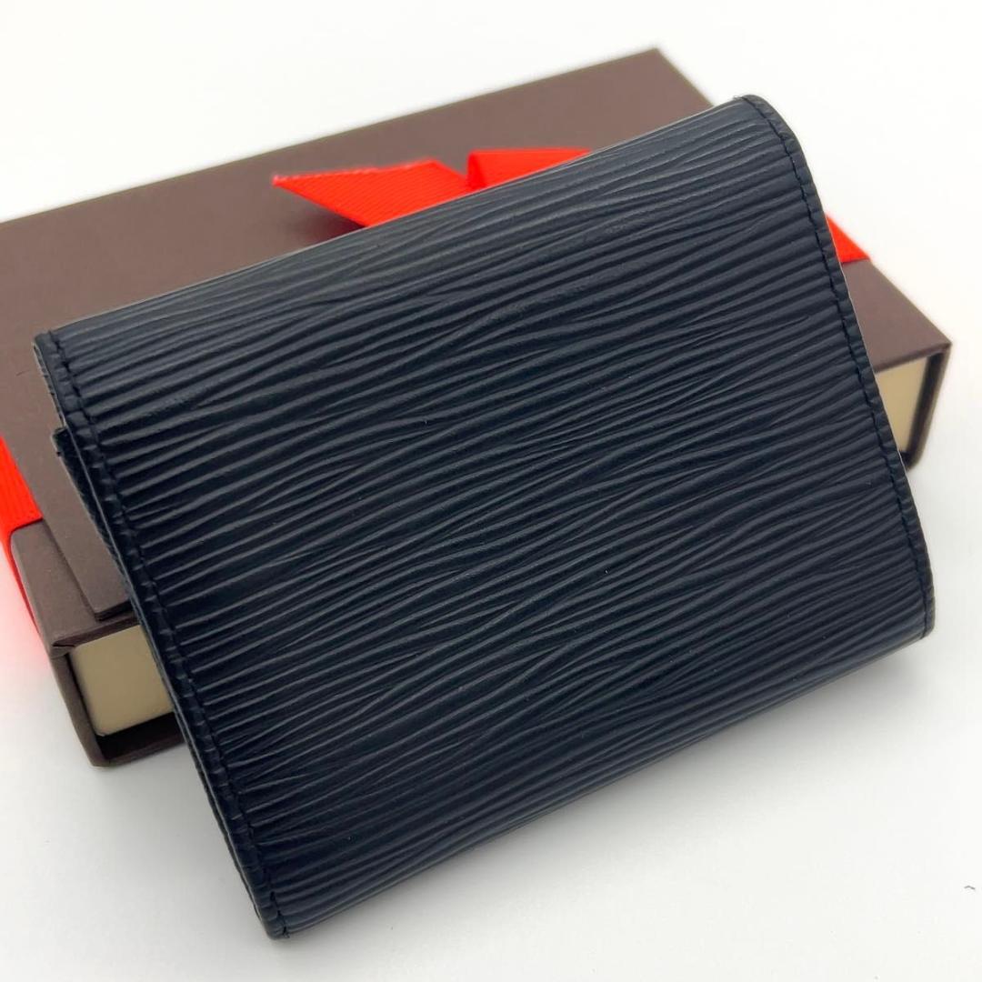 ルイヴィトン エピ ケース ポルトモネサーンプル 黒 ノワール 男女兼用