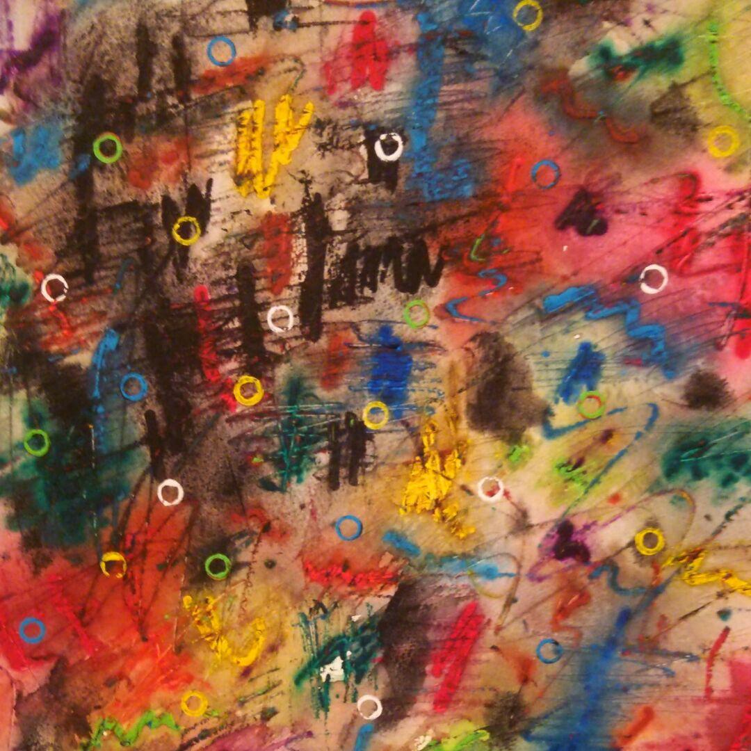 水彩画　印象17  F8号