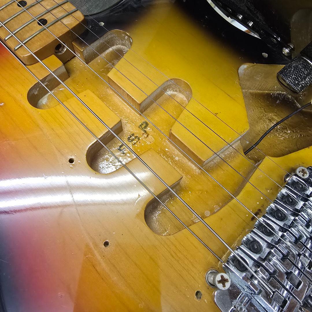 ジ*グ様 カスタマイズエレキギター FERNANDESプレート fenderピッ