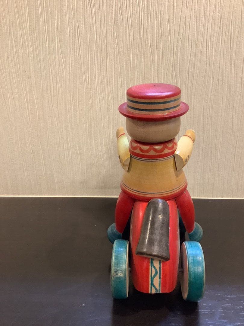 売れたら終わり　令和8年午年　乗馬玩具こけし　阿部進矢工人　送料込みです！