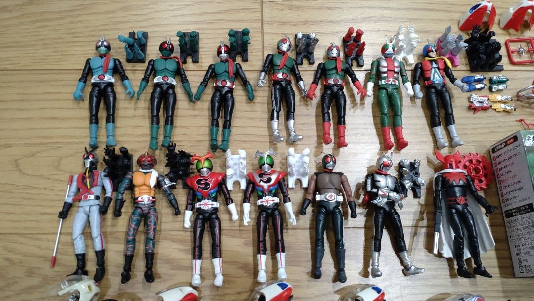 掌動仮面ライダー 昭和ライダーバイクセット 掌動-XX シン・仮面