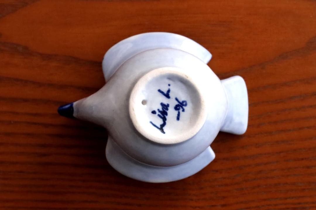 Lisa Larson リサラーソン キャンドルスタンド 鳩 76248